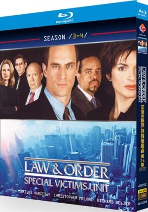 Law and Order Special Victims Unit Series 3-4 (4-Disc Blu-ray Box Set 2001-2002)