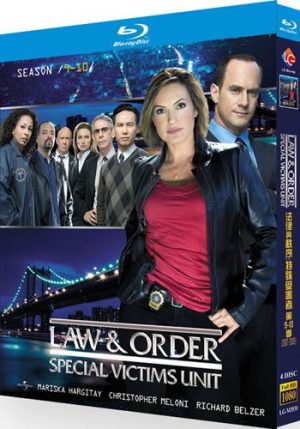 Law and Order Special Victims Unit Series 9-10 (4-Disc Blu-ray Box Set 2007-2008)