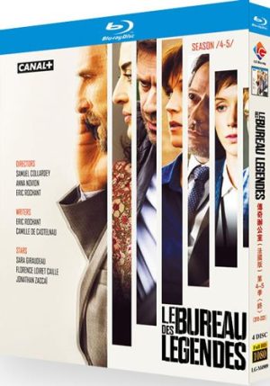 Le Bureau Des Legendes Series 4-5 (4-Disc Blu-ray Box Set 2018-2020)