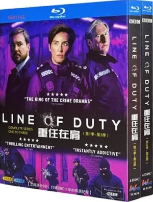 Line of Duty Series 1-6 (8-Disc Blu-ray Box Set 2025)