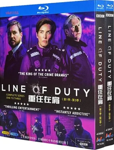 Line of Duty Series 1-6 (8-Disc Blu-ray Box Set 2025)