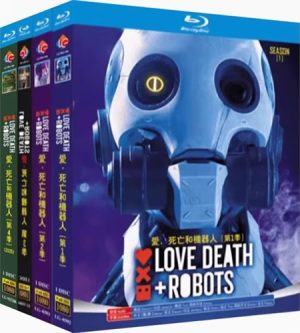 Love, Death & Robots Series 1-4 (4-Disc Blu-ray Box Set 2019-2025)