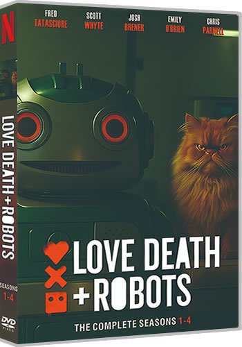 Love, Death & Robots Series 1-4 (5-Disc DVD Box Set 2019-2025)