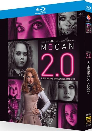 M3GAN 2.0 Movie (1-Disc Blu-ray 2025)
