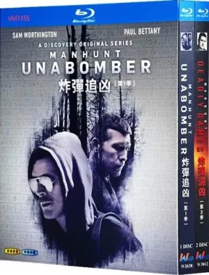 Manhunt Unabomber Series 1-2 (3-Disc Blu-ray Box Set 2025)