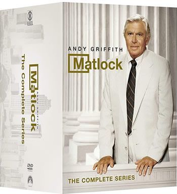 Matlock Complete Series DVD Wholesale (52-Disc 1986-1995)