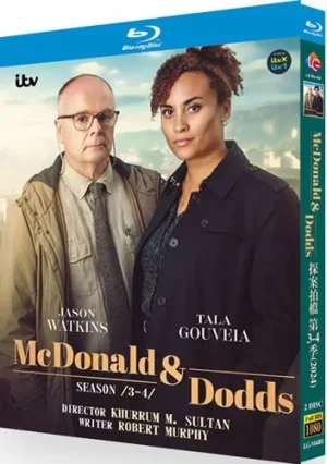 McDonald & Dodds Series 3-4 (2-Disc Blu-ray Box Set 2024)