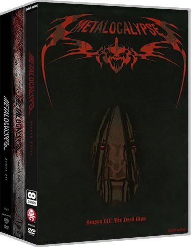 Metalocalypse Complete Series 1-3 DVD Wholesale (6-Disc 2006-2010)
