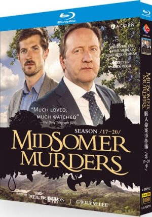Midsomer Murders Series 17-20 (4-Disc Blu-ray Box Set 2015-2018)