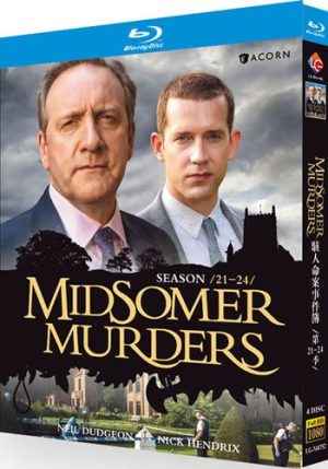 Midsomer Murders Series 21-24 (4-Disc Blu-ray Box Set 2019-2024)