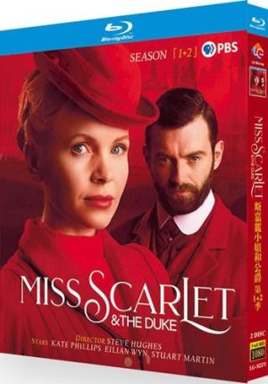 Miss Scarlet & The Duke Series 1-2 (2-Disc Blu-ray Box Set 2020-2022)