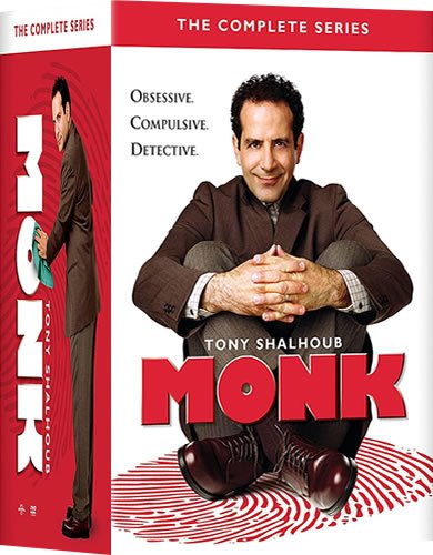 Monk Complete Series 1-8 DVD Wholesale (32-Disc 2002-2009)