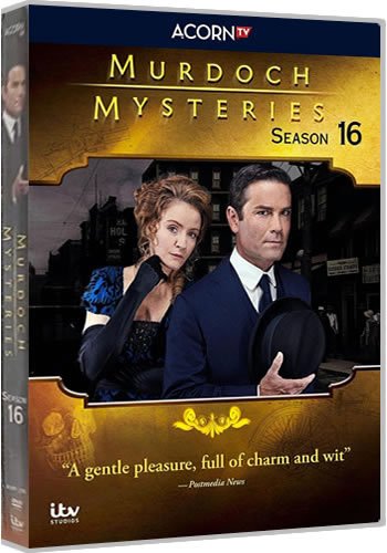 Murdoch Mysteries Season 16 DVD Wholesale (5-Disc 2023)