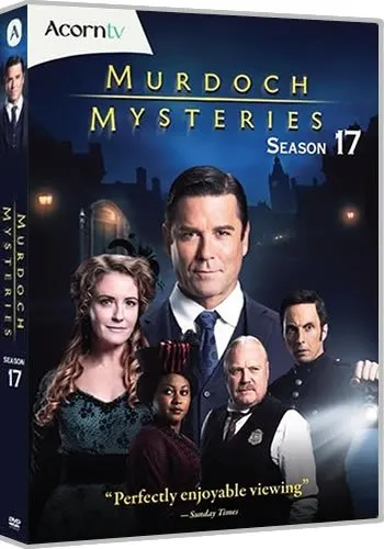 Murdoch Mysteries Season 17 DVD Wholesale (5-Disc 2024)