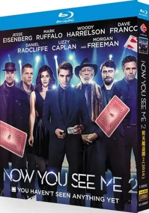 Now You See Me 2 Movie (1-Disc Blu-ray 2016)