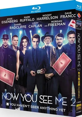 Now You See Me 2 Movie (1-Disc Blu-ray 2016)