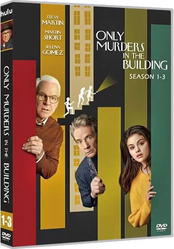 Only Murders in the Building Season 1-3 DVD Wholesale (6-Disc 2021-2023)