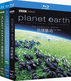 Planet Earth Series 1-3 (8-Disc Blu-ray Box Set 2006-2023)