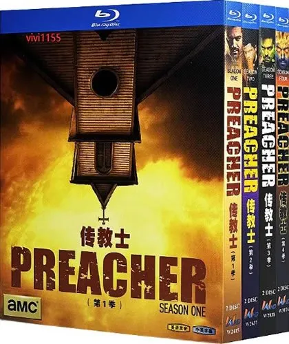 Preacher Series 1-4 (8-Disc Blu-ray Box Set 2016-2019)