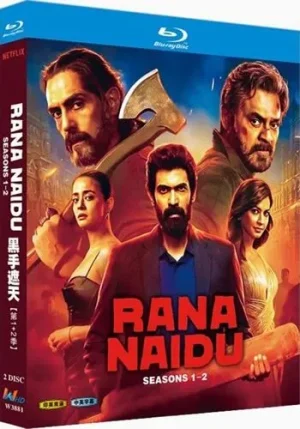 Rana Naidu Series 1-2 (2-Disc Blu-ray Box Set 2023-2025)