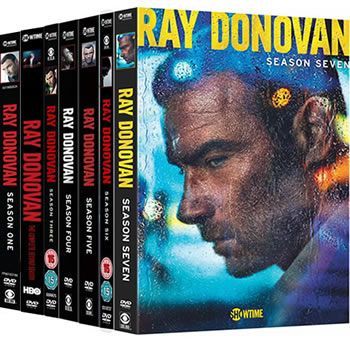 Ray Donovan Complete Series 1-7 DVD Wholesale (28-Disc 2013-2020)