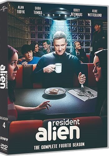 Resident Alien Season 4 (3-Disc DVD 2025)