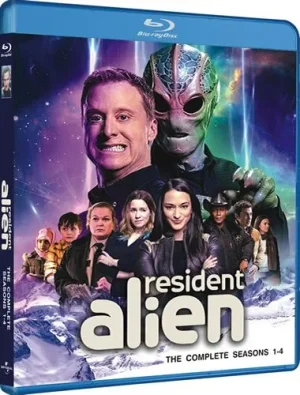 Resident Alien Series 1-4 (4-Disc Blu-ray Box Set 2025)