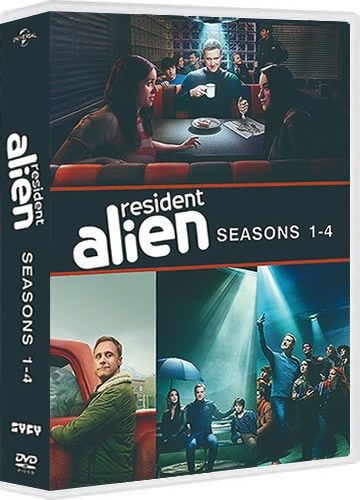 Resident Alien Series 1-4 (11-Disc DVD Box Set 2021-2025)