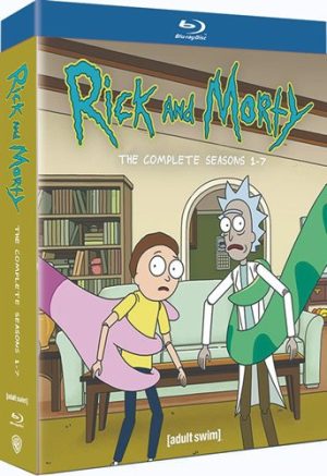 Rick and Morty Series 1-7 (7-Disc Blu-ray Box Set 2013-2023)