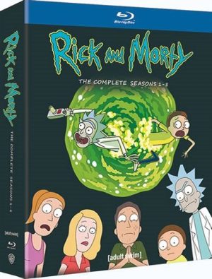 Rick and Morty Series 1-8 (8-Disc Blu-ray Box Set 2013-2025)