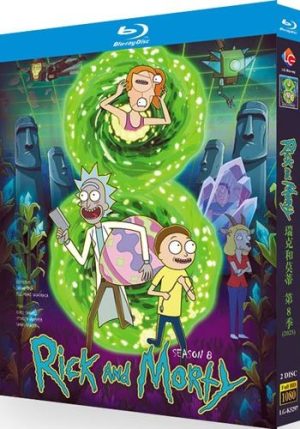 Rick and Morty Series 8 (2-Disc Blu-ray 2025)