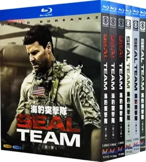 SEAL Team Series 1-6 (15-Disc Blu-ray Box Set 2017-2022)