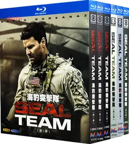 SEAL Team Series 1-6 (15-Disc Blu-ray Box Set 2017-2022)
