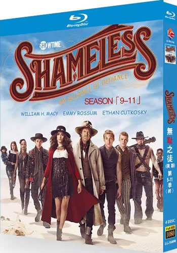 Shameless Series 9-11 (4-Disc Blu-ray Box Set 2018-2021)