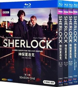 Sherlock Series 1-4 & The Abominable Bride (7-Disc Blu-ray Box Set 2010-2017)