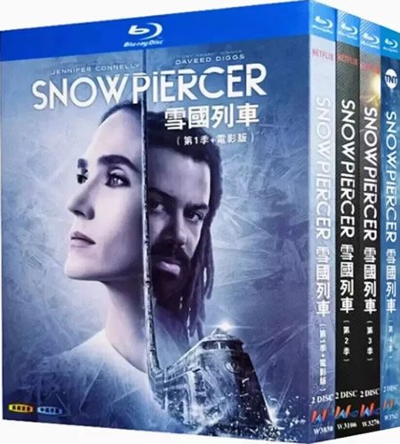 Snowpiercer Series 1-4 (8-Disc Blu-ray Box Set 2020-2024)