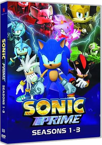 Sonic Prime Season 1-3 DVD Wholesale (6-Disc 2022-2024)