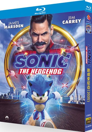 Sonic the Hedgehog Movie (1-Disc Blu-ray 2020)