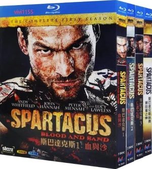 Spartacus Series 1-3 (9-Disc Blu-ray Box Set 2010-2013)