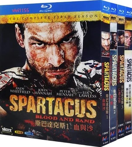 Spartacus Series 1-3 (9-Disc Blu-ray Box Set 2010-2013)