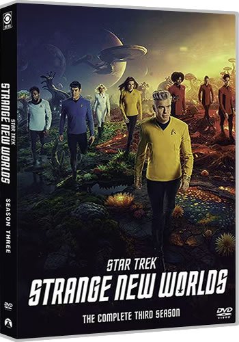 Star Trek Strange New Worlds Season 3 (3-Disc DVD 2025)