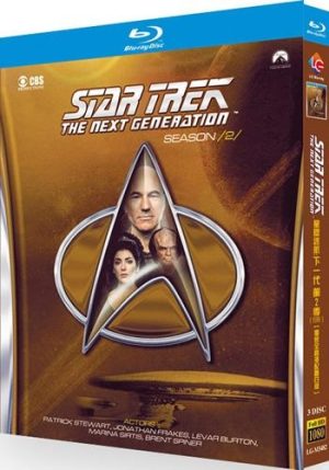 Star Trek The Next Generation Series 2 (3-Disc Blu-ray 1988)
