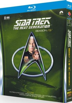 Star Trek The Next Generation Series 3 (3-Disc Blu-ray 1989)