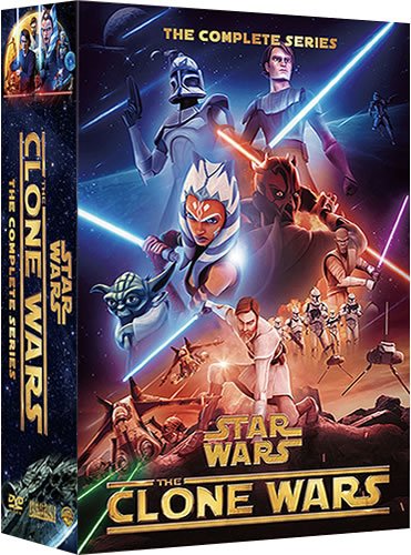 Star Wars The Clone Wars Complete Series 1-7 DVD Wholesale (24-Disc 2008-2020)
