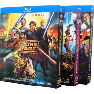 Star Wars The Clone Wars Series 1-7 (12-Disc Blu-ray Box Set 2008-2020)