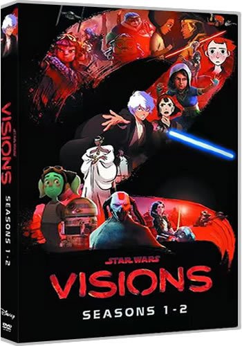 Star Wars: Visions Season 1-2 DVD Wholesale (4-Disc 2021-2023)