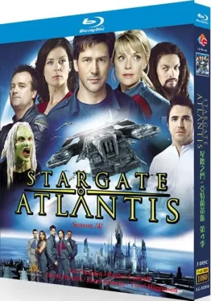 Stargate Atlantis Series 4 (3-Disc Blu-ray 2007-2008)