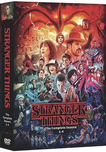 Stranger Things Complete Series 1-4 DVD Wholesale (12-Disc 2016-2022)