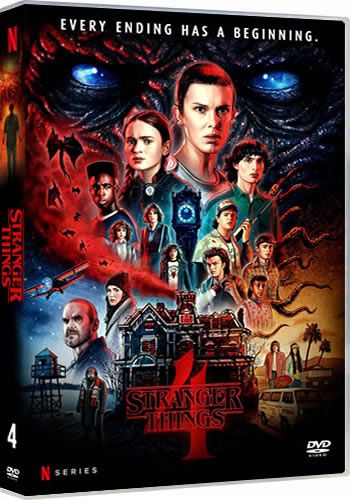 Stranger Things Complete Series 4 DVD Wholesale (4-Disc 2022)