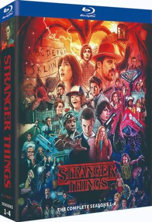Stranger Things Series 1-4 (9-Disc Blu-ray Box Set 2016-2022)
